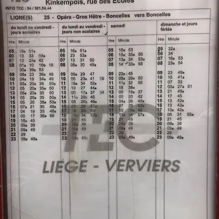 Angleur 001 Rez Arriere Apartment Liege